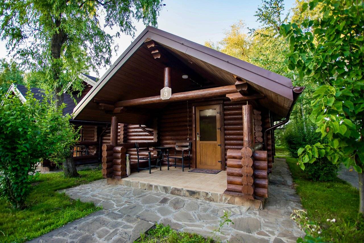 Номер в коттедже с двуспальной кроватью King Size